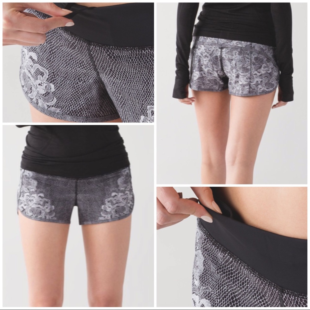 RARE Lululemon Speed Short Sz 10 - Picture 3 of 9
